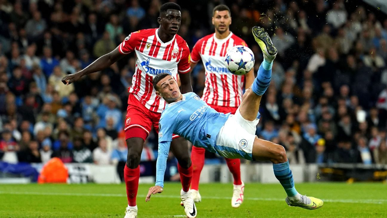 Manchester City vs Red Star Belgrade Stats – A Tale of Dominance